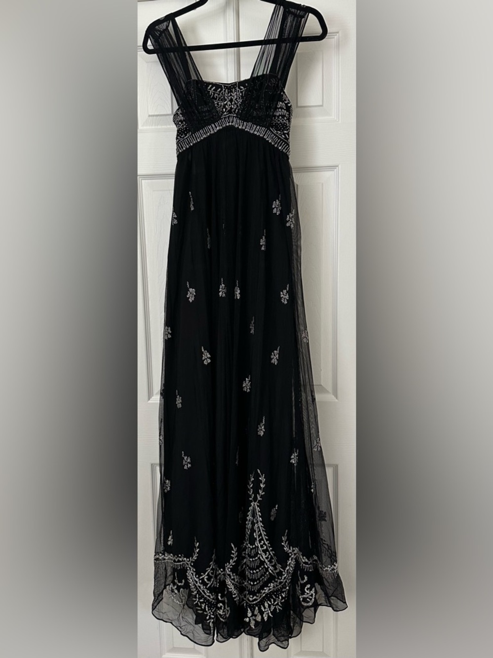 Free People Twilight Dreams Maxi Gown black size 2 - Picture 4 of 13
